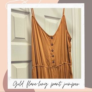 Gold long pant jumper